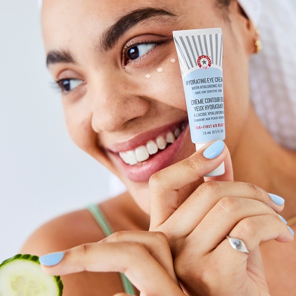 FIRST AID BEAUTY HYDRATING EYE CREAM WITH HYALURONIC ACID BEAMD NEW IN BOX - Picture 7 of 7